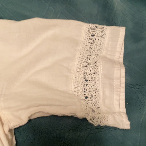 Old Navy white bohemian top - Picture 3 of 7